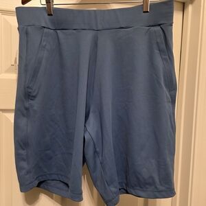 Stylish Men's Blue Athletic Shorts